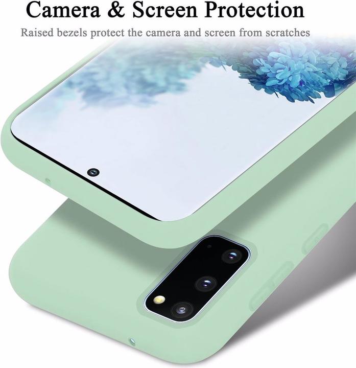 Produktbild Cadorabo TPU Liquid Silicone Case Cover (Samsung Galaxy S20+)