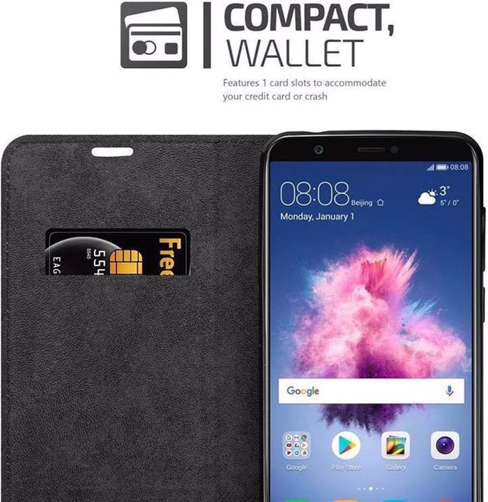 Produktbild Cadorabo Book Invisible Magnet Cover (Huawei P Smart)