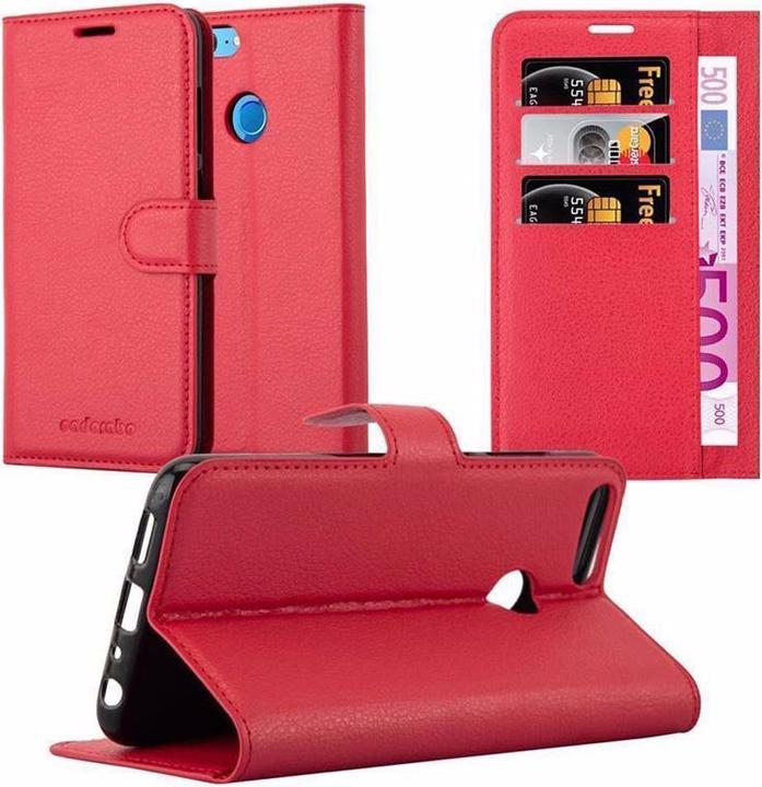 Actual product image Cadorabo Book with stand function cover (Honor 9 Lite)