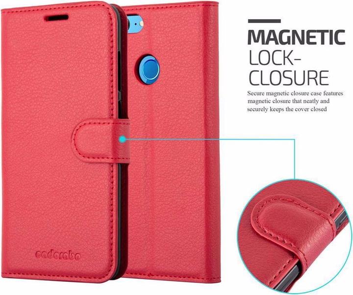 Actual product image Cadorabo Book with stand function cover (Honor 9 Lite)