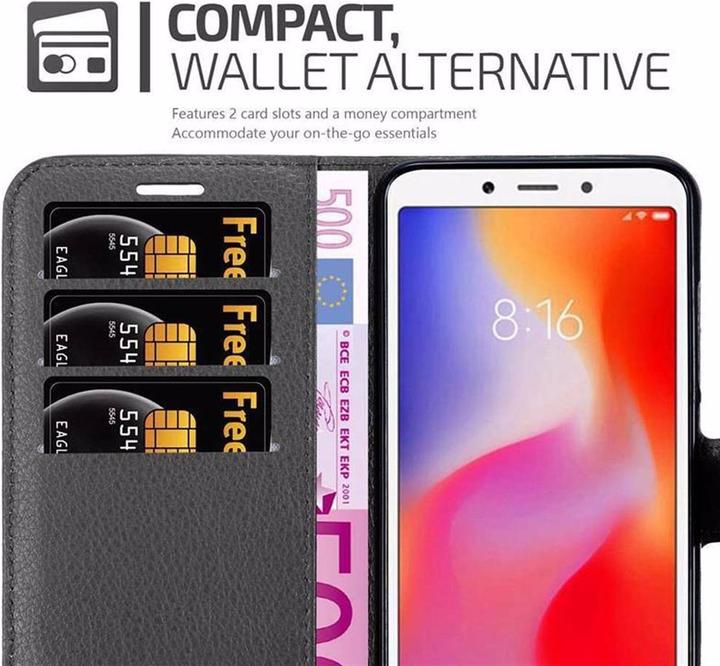 Productafbeelding Cadorabo Boek met kaft met standfunctie (Xiaomi Redmi 6A)