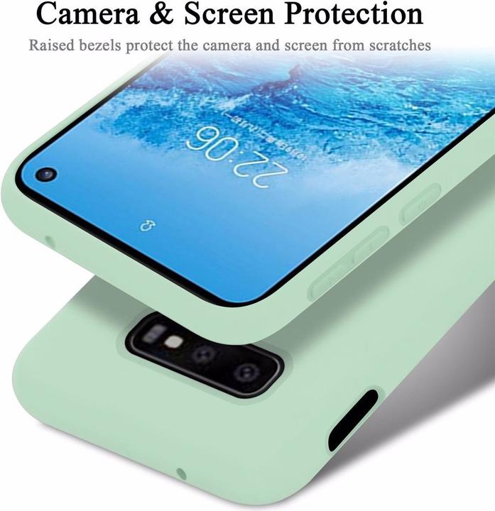 Image du produit Cadorabo TPU Liquid Silicone Case Cover (Samsung Galaxy S10e)