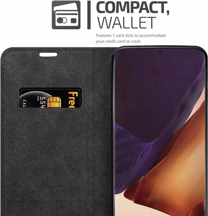 Productafbeelding Cadorabo Boek Onzichtbare Magneethoes (Samsung Galaxy Note 20 Ultra)