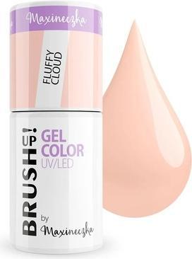 Produktbild NoName Brushup Gel Farbe Uv Led Hybrid Nagellack Fluffy Cloud 5g (UV-Gel Lack)