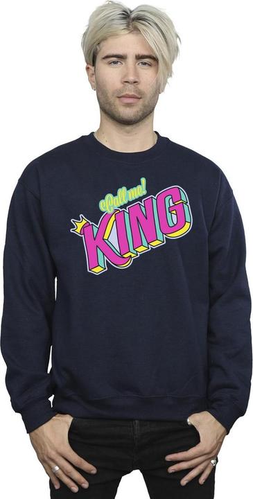 Actual product image Disney Mens The Lion King Classic King Sweatshirt (XL)