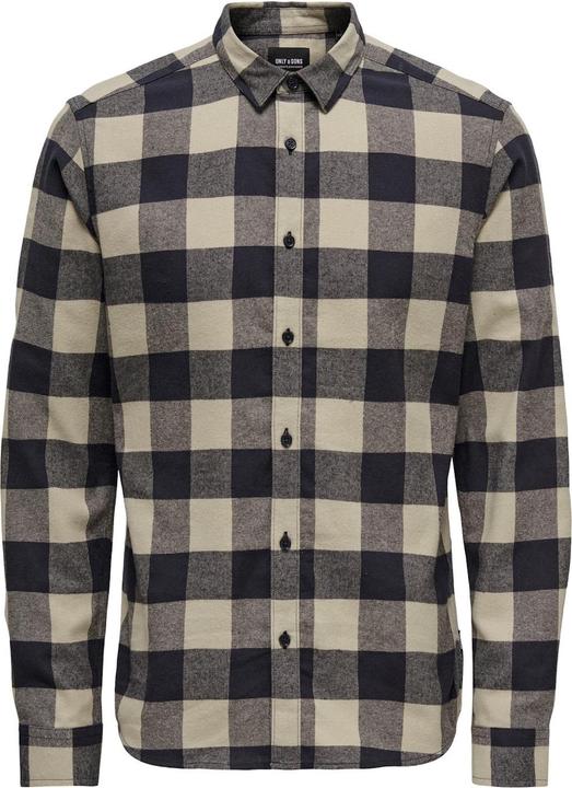 Only & Sons Kariertes Langarmhemd (XXL)