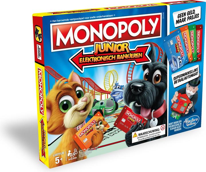 Produktbild Hasbro Gaming Monopoly Junior - Elektronisch (Niederländisch)