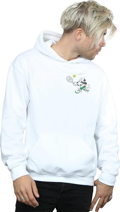 Immagine prodotto Disney Minnie Mouse Tennis Breast Print Felpa con Cappuccio Uomo (XL)