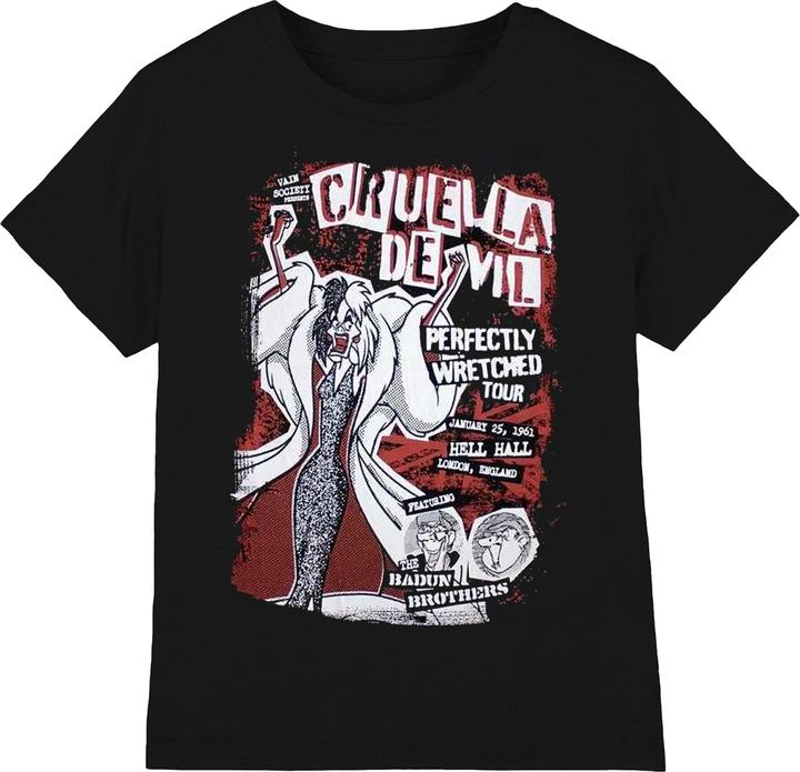 101 Dalmatians Cruella Tour TShirt