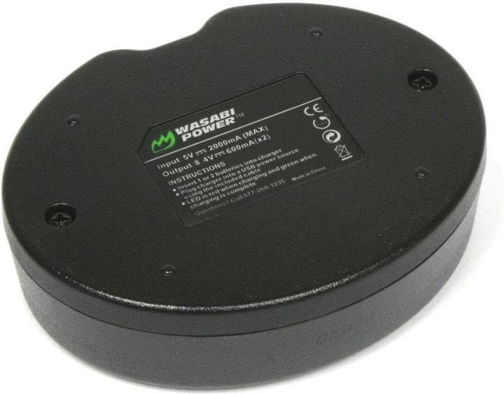 Produktbild Wasabi Power 2 Akkus FW50 und Dual Ladegerät (Set)