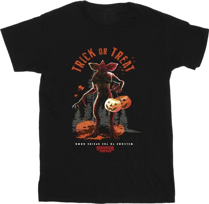 Netflix Stranger Things Trick Or Treat Demagorgon TShirt Mädchen