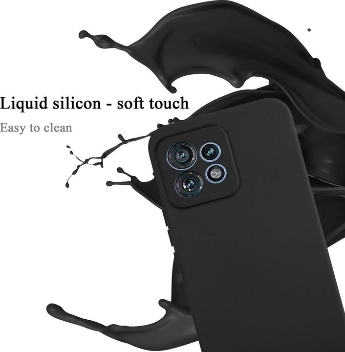 Produktbild Cadorabo Hülle für Motorola Edge 40 Pro TPU im Liquid Schutz Silikon Design (Motorola Edge 40 Pro)