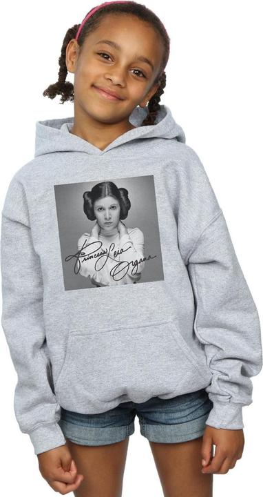 Immagine prodotto Star Wars Princess Leia Organa Felpa con Cappuccio Ragazze (140, 146)