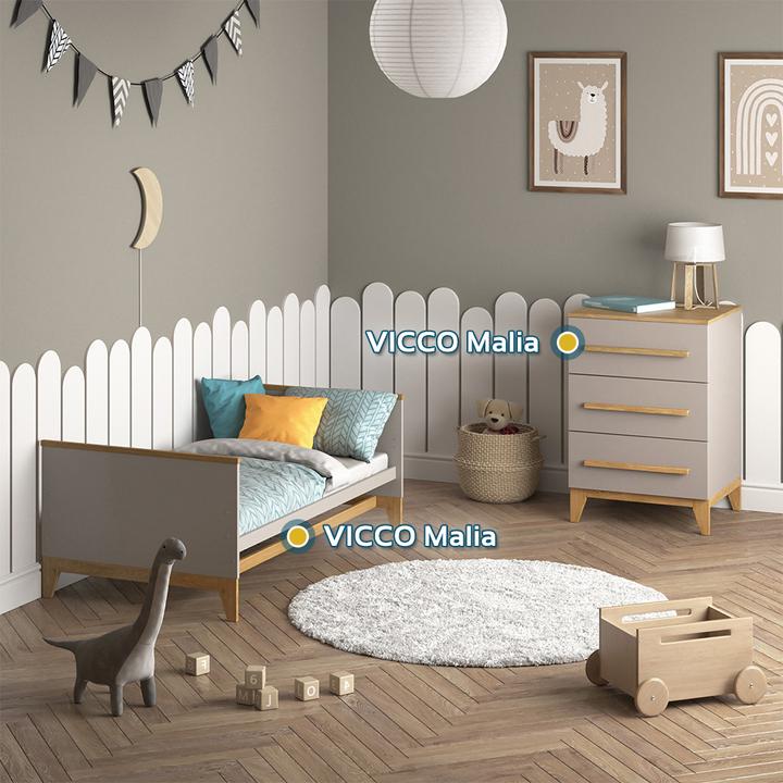 Produktbild VitaliSpa Kommode Malia, Cashmere-Eiche, 60 x 88 cm