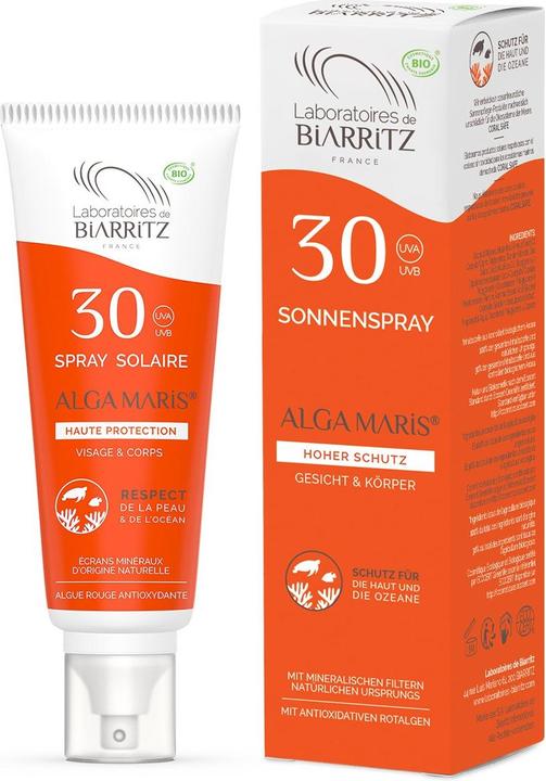 Immagine prodotto Laboratoires de Biarritz Alga Maris (Spray solare, SPF 30, 100 ml, 129 g)
