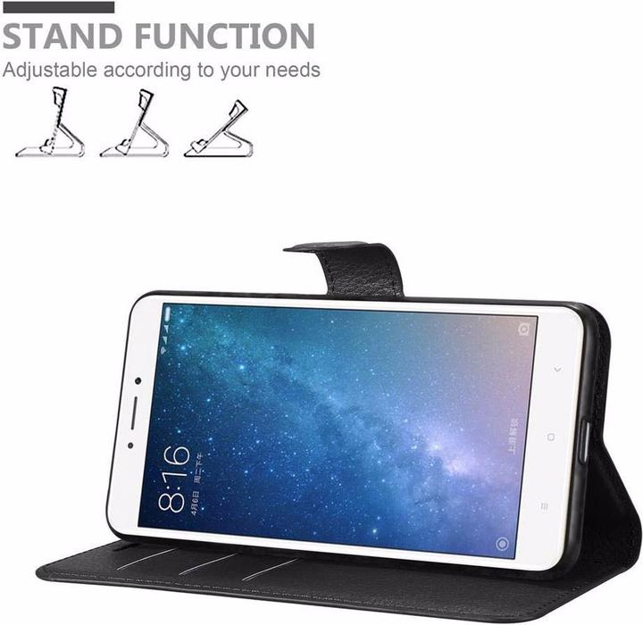 Productafbeelding Cadorabo Boek met kaft met standfunctie (Xiaomi Mi Max 2)