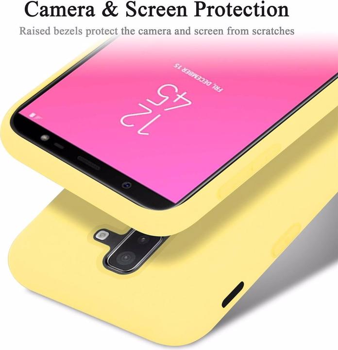 Image du produit Cadorabo TPU Liquid Silicone Case Cover (Samsung Galaxy J8 (2018))