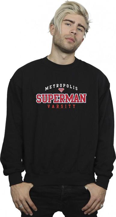 Actual product image Mens Superman Metropolis Varsity Sweatshirt (XL)
