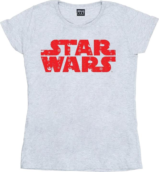 Image du produit Star Wars - T-shirt CHRISTMAS LOGO - Femme (XXL)