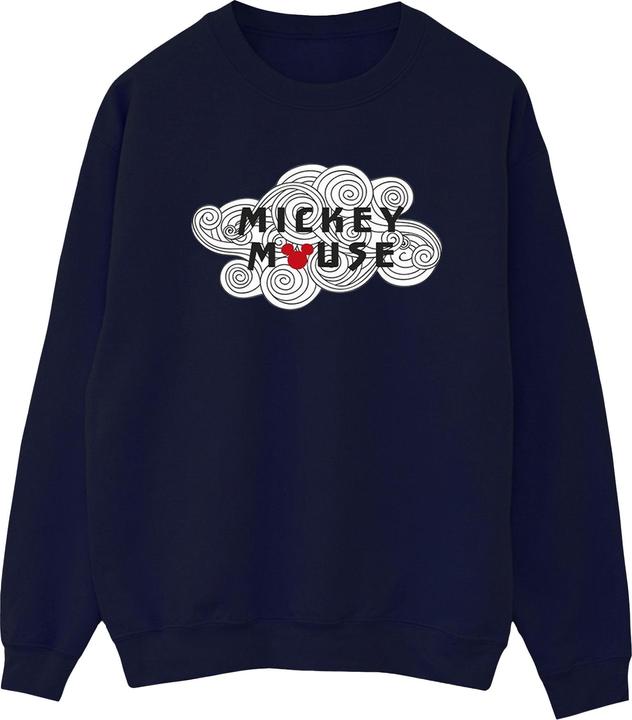 Produktbild Disney Mickey Mouse Swirl Logo Sweatshirt (M)