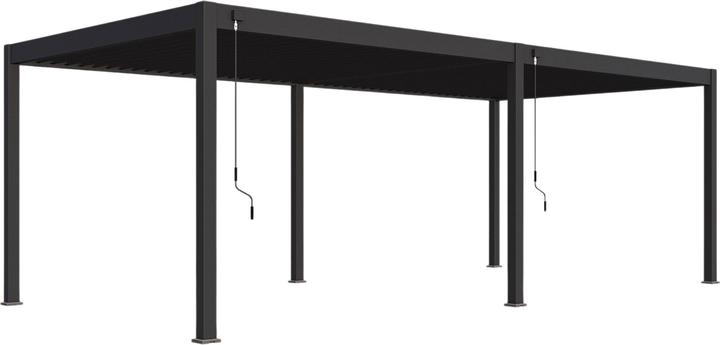 Image du produit Weide Pergola Deluxe Plus 3.6x7.2m avec toit à lamelles Anthracite (360 cm, 720 cm)