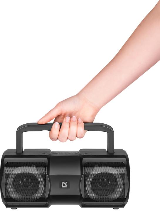 Actual product image Defender SPEAKER BEATBOX 20 BLUETOOTH 20W LIGHT/BT/MIC/FM/USB/TF (5 h, Battery operated)