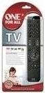 Produktbild One for All URC 7110 Essence TV (Universal Fernbedienung, Infrarot)