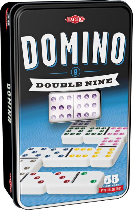 Tactic Domino Double 9, pre-school age, boy/girl, 5 year(s), 99 year(s), 47 mm, 115 mm
