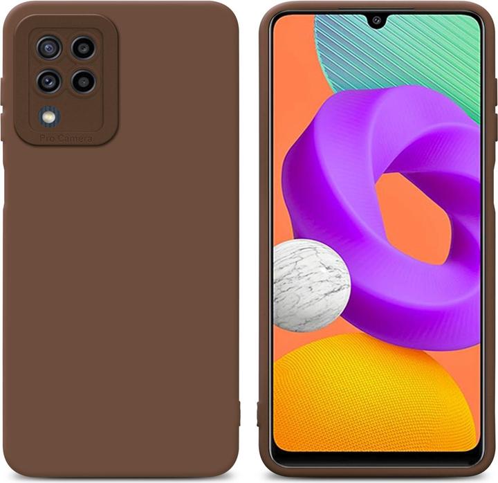 Productafbeelding Cadorabo Hoesje voor Samsung Galaxy M22 / M32 4G in TPU Fluid LM162 Style (Samsung Galaxy M22, Samsung Galaxy A32)