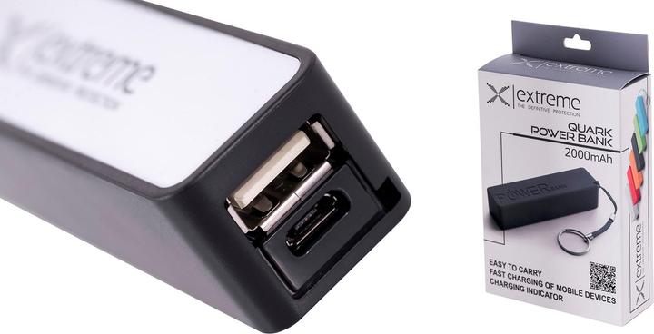 Immagine prodotto Esperanza EXTREME XMP101K Caricabatterie QUARK 2000 mAh nero (2000 mAh)