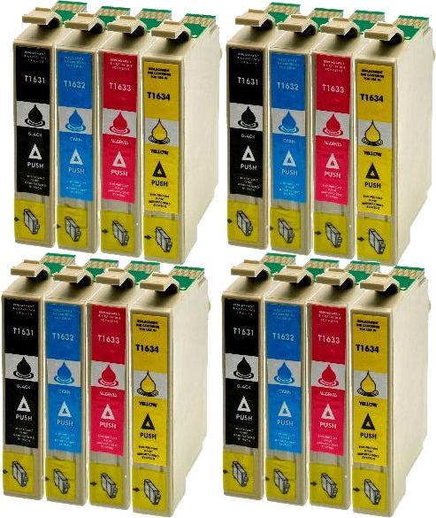Immagine prodotto Hermex Cartuccia di inchiostro compatibile XL per Epson WorkForce WF-2760DWF (M, Y, C, FC)