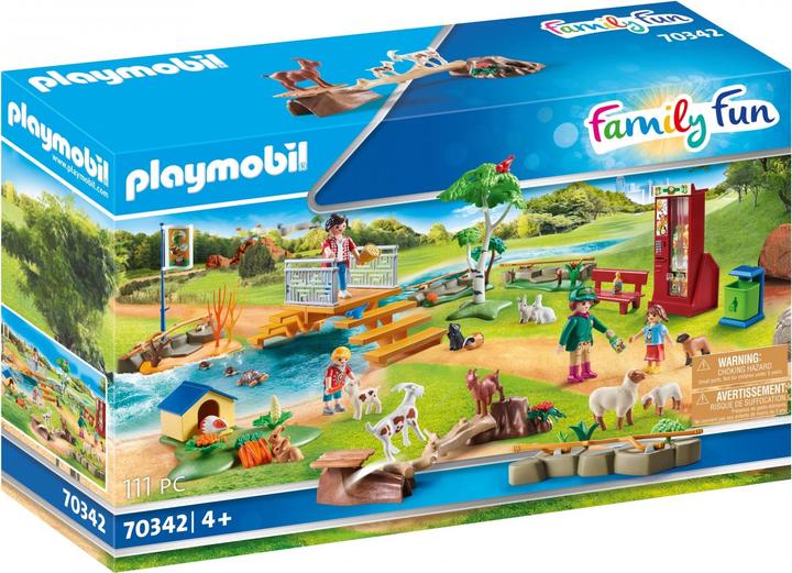Playmobil 70342 Grosser Streichelzoo (70342, Playmobil Family Fun)