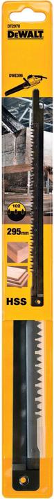 Actual product image DeWalt Alligator special saw blades HSS wood 295mm DT2970