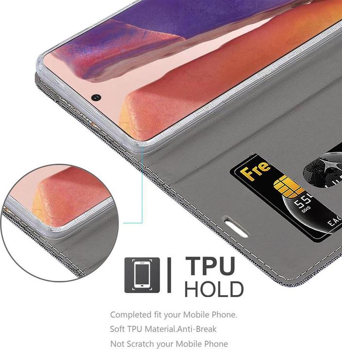 Produktbild Cadorabo Book Jeans Optik Cover (Samsung Galaxy Note 20)