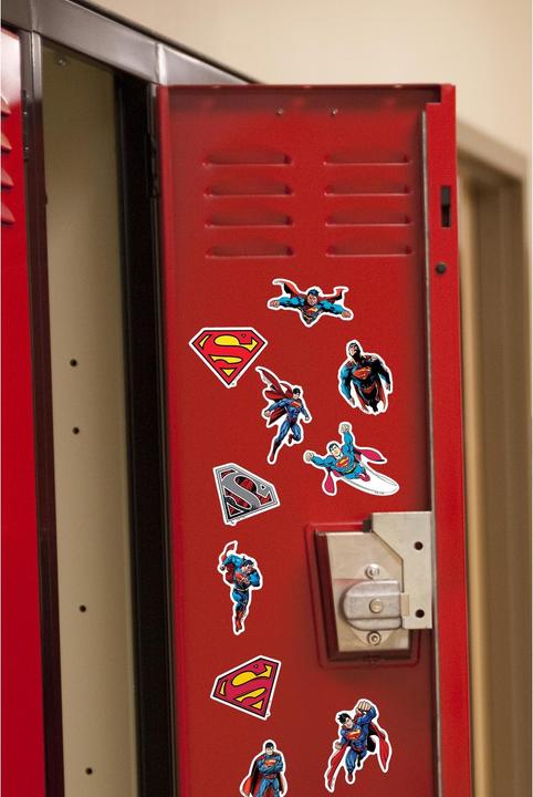 Produktbild Superman Haltungen Aufkleber Deluxe 100erPack Vinyl