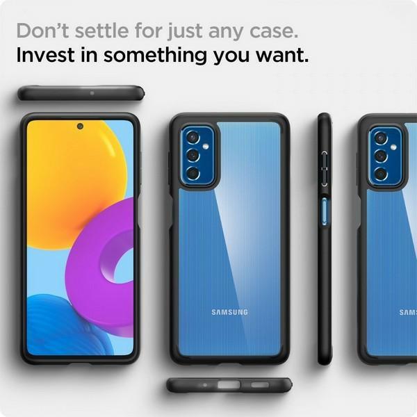 Actual product image Spigen Ultra Hybrid case for Samsung Galaxy M52 5G matte black (Samsung Galaxy M52 5G)