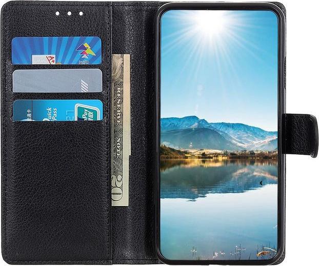 Produktbild MU Classic Litchi Leder Bookcover Series (Oppo Reno 6)
