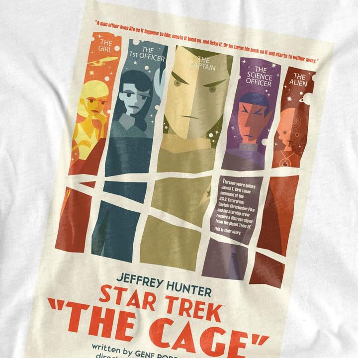 Actual product image Unisex Adult The Original Series Episode 80 T-Shirt (XXL)