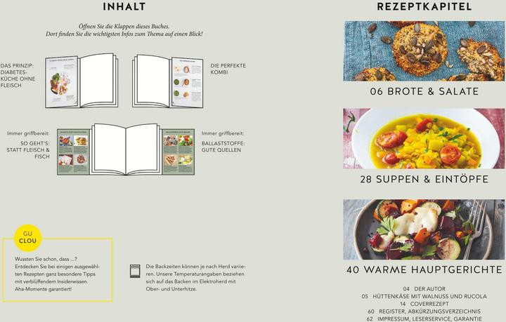 Produktbild Diabetes-Rezepte vegetarisch (Deutsch, Matthias Riedl, 2024)