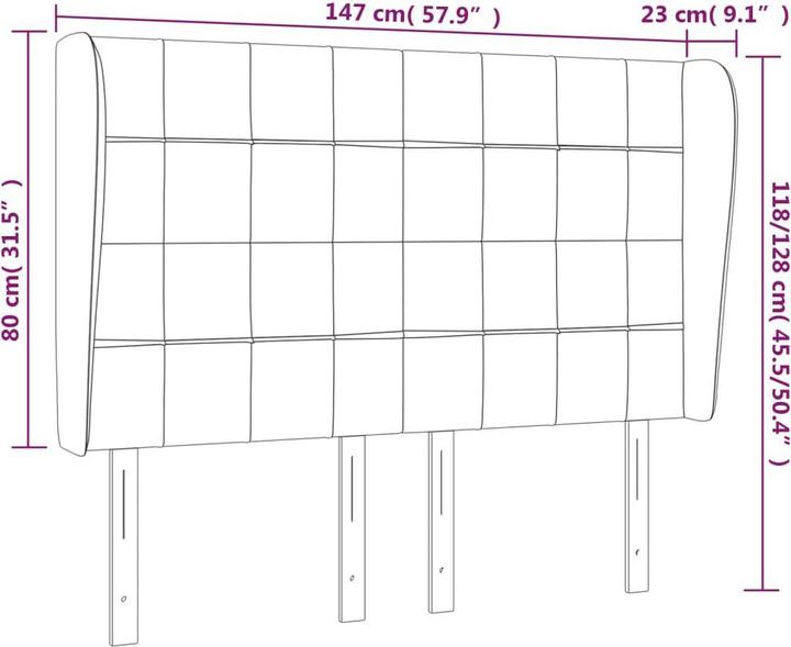 Actual product image VidaXL Kataleya (147 x 23 x 128 cm)