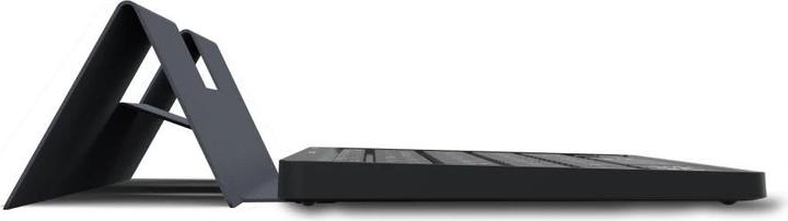 Produktbild Hama Multi-Device-Tastatur Travel 600, Hülle, Bluetooth®, klein, SW, QWERTZ DE (00125138) (DE, Kabellos)