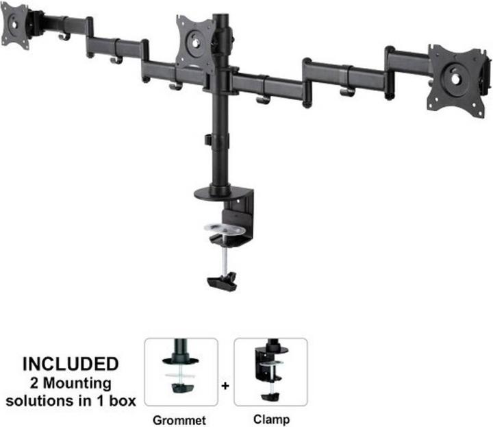 Produktbild Neomounts NM-D135D3BLACK (Tisch, 27")