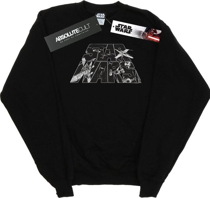 Star Wars Logo Space Sketch Sweatshirt