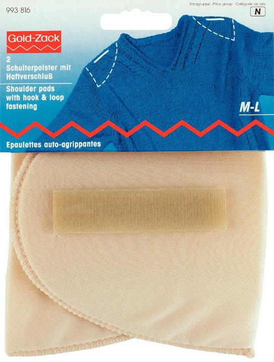 Actual product image Prym Shoulder pads half moon with adhesive fastener (2 pcs.)