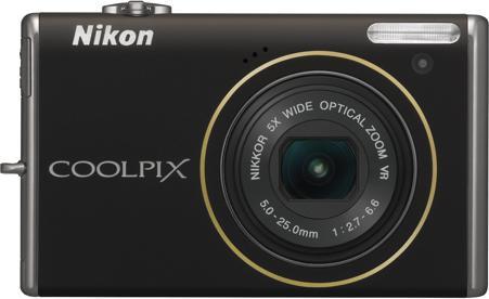 Nikon Coolpix S640, 12 Mpixel, zoom 5x WW, stick per foto, nero (1/2,3'')