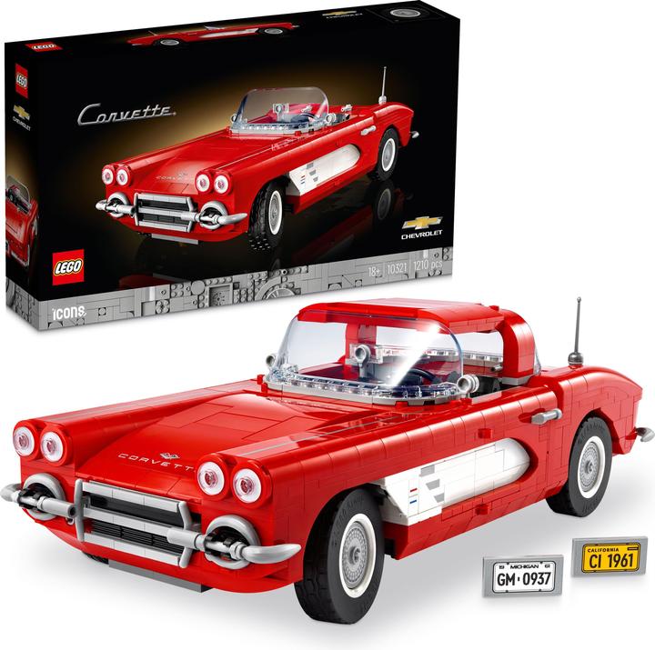 Image du produit LEGO Icônes Corvette (10321, LEGO Icons)