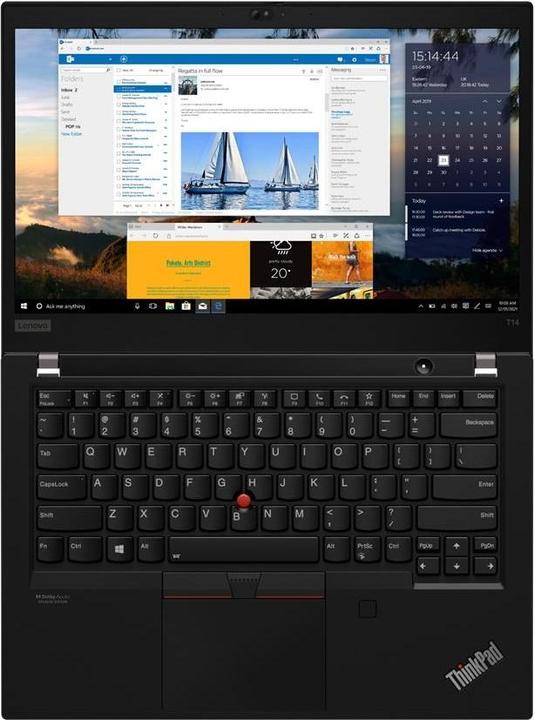 Actual product image Lenovo ThinkPad T14 Gen 2 (14", Core i7-1185G7, 32 GB, 1000 GB, Eng. Int.)