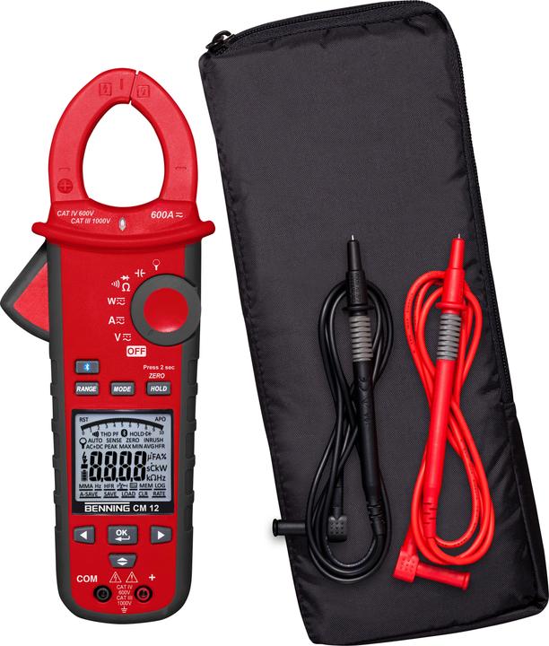 Produktbild Benning Stromzange CM 12 Kalibriert na (CAT IV 600V)