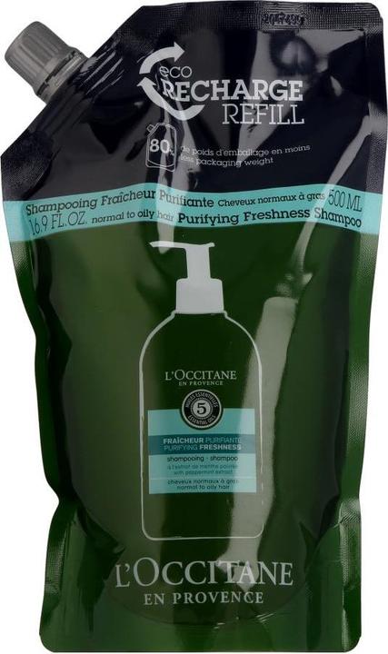 Image du produit L'Occitane ECO Recharge Shampoo Purifiant (500 ml, Shampoing liquide)