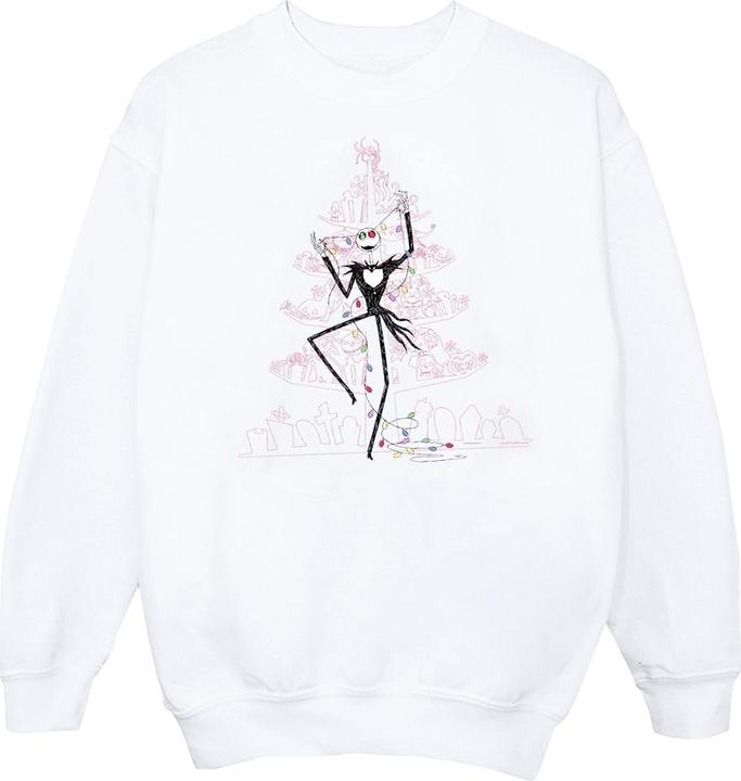 Immagine prodotto Disney The Nightmare Before Christmas Tree Pink Felpa Uomo (L)